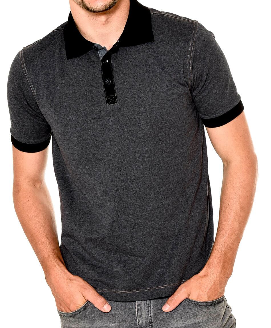 Polera melange diseno