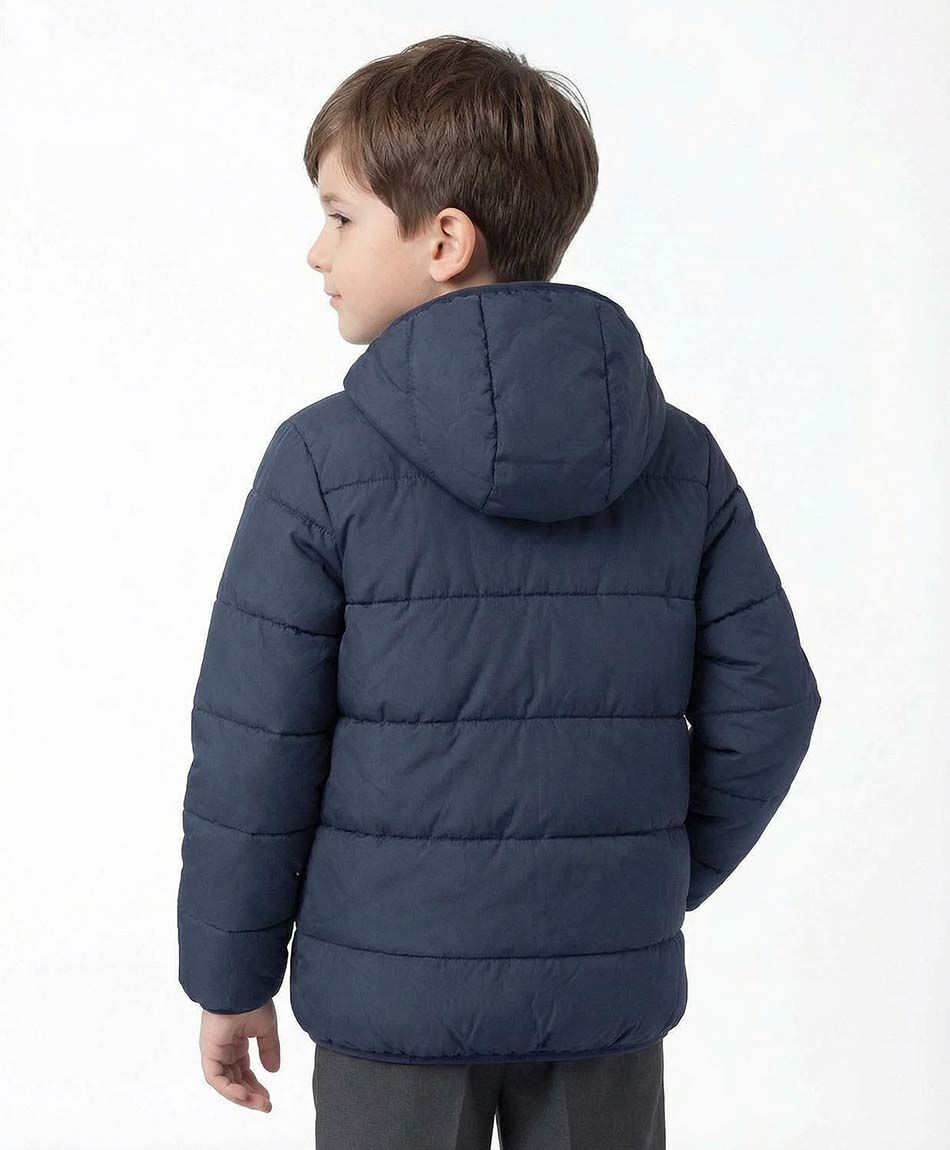 Parka escolar b&aacute;sica interior polar