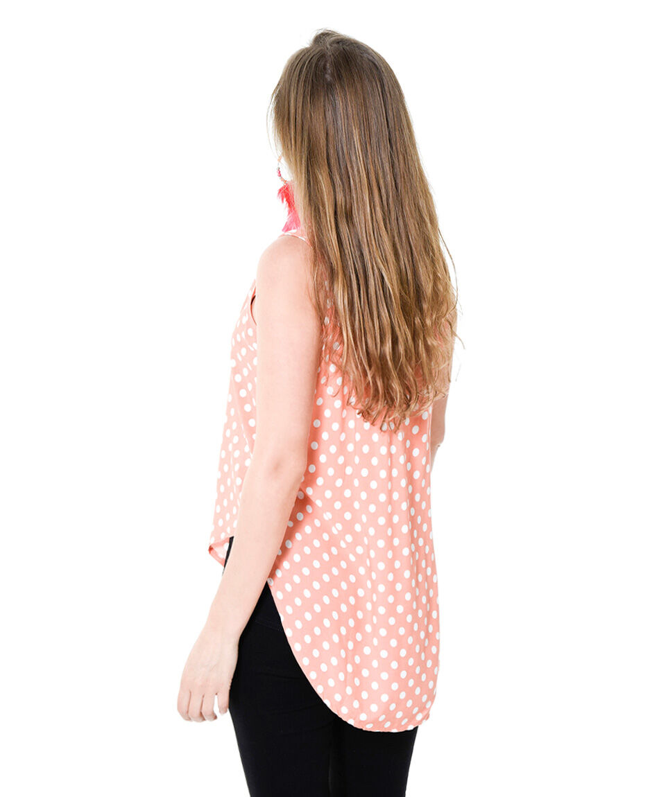 Blusa estampa lunares