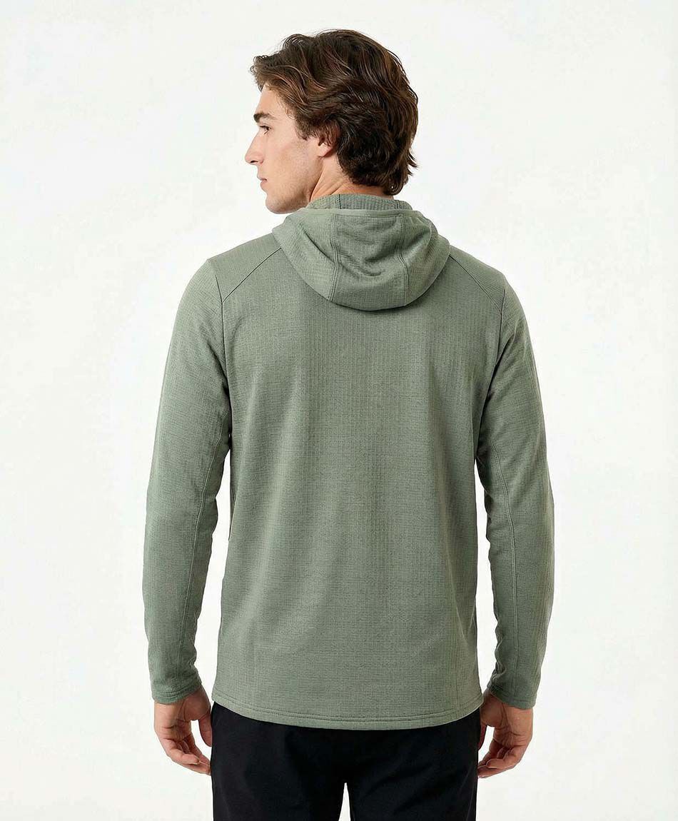 Polar deportivo hombre verde