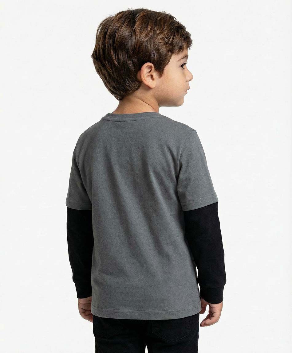 Remera beb&eacute; estampado de carreras