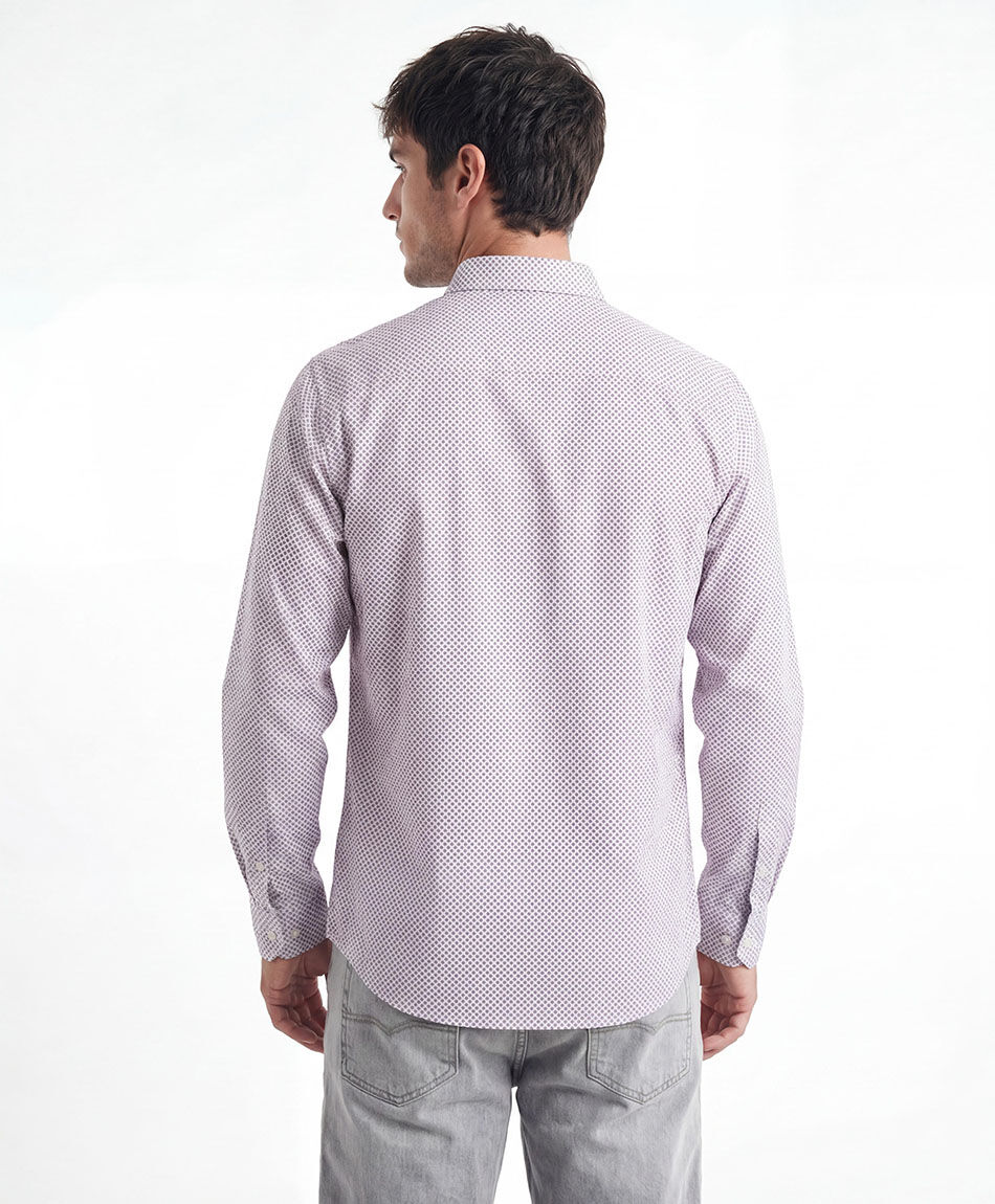Camisa hombre rombos