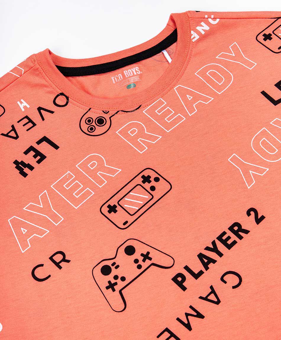 Remera ni&ntilde;o gamer