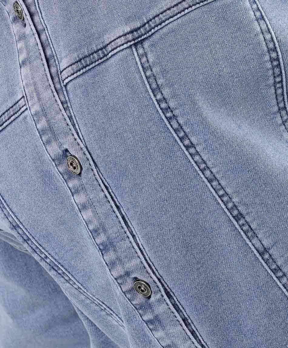 Campera mujer denim b&aacute;sica