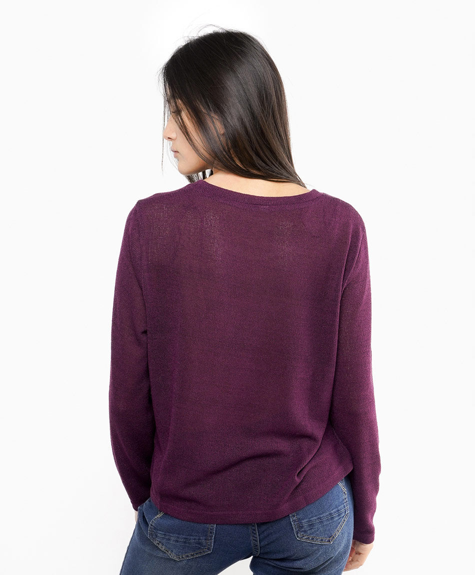 Remera mujer tejida light