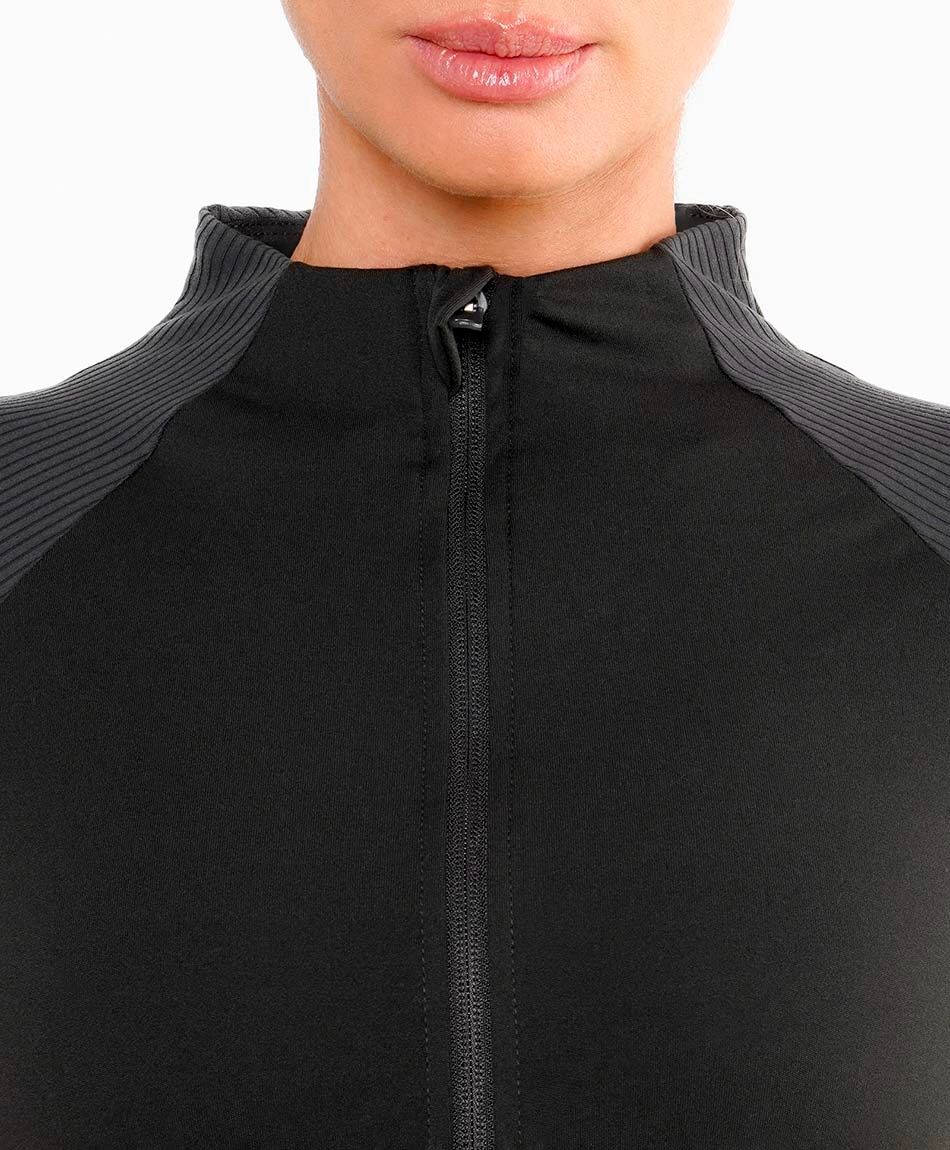 Buzo deportivo mujer dise&ntilde;o texturizado