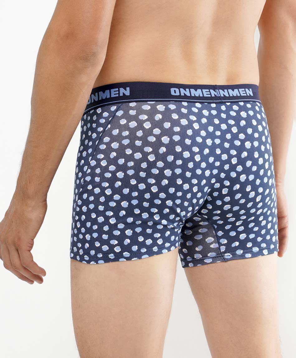 Pack 2 boxer hombre l&iacute;neas y puntos