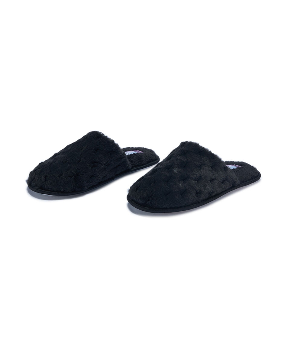 Pantuflas mujer dise&ntilde;o cuadros