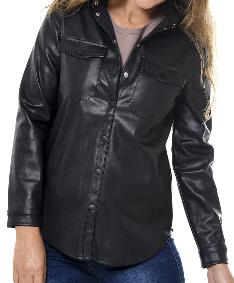 Camisa eco cuero