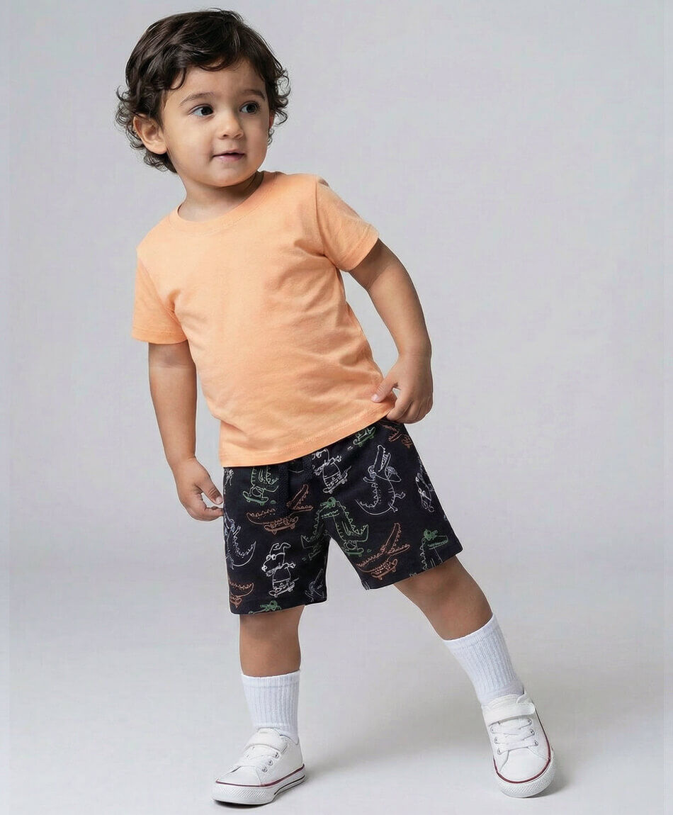 Short beb&eacute; dinosaurios