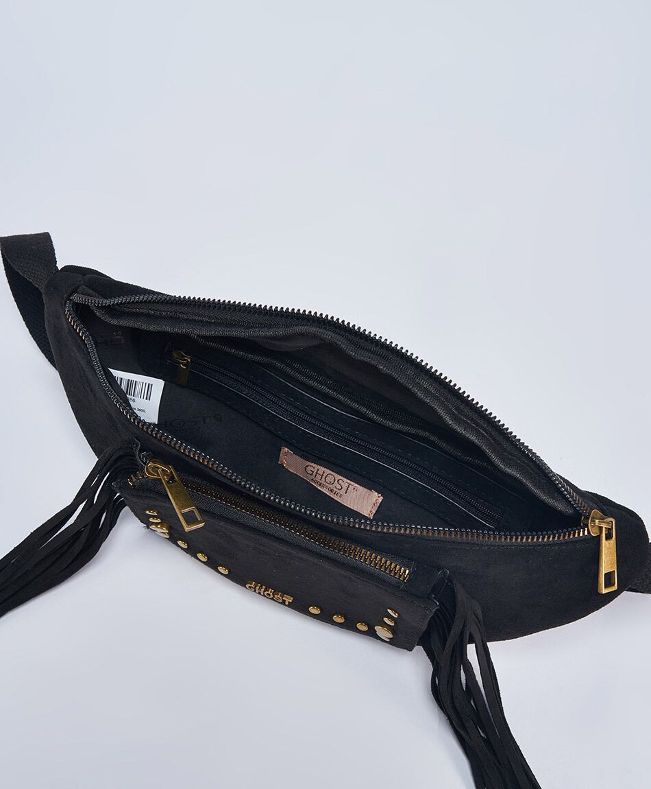 Banano mujer fringes black
