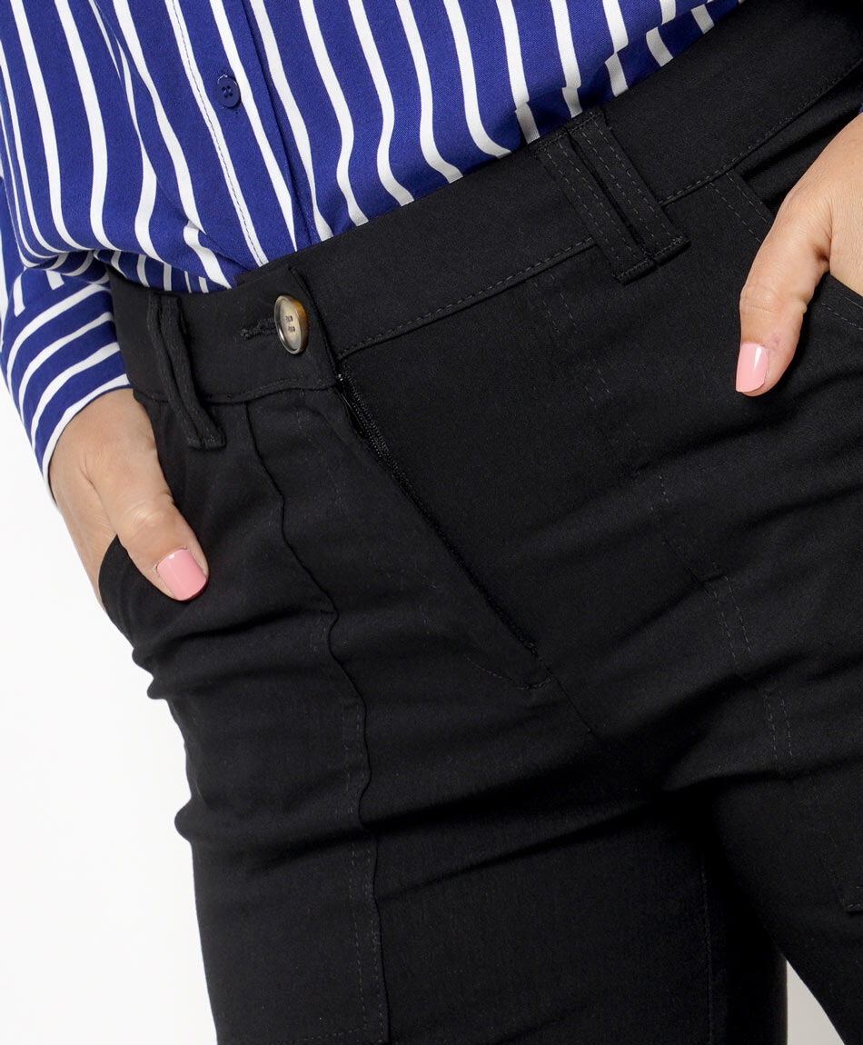 Pantal&oacute;n mujer bolsillos straight