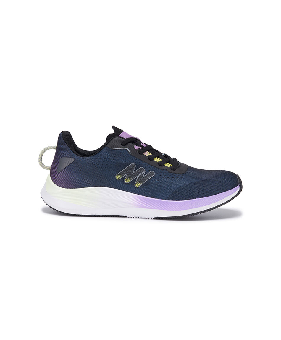Zapatilla deportiva mujer glitter
