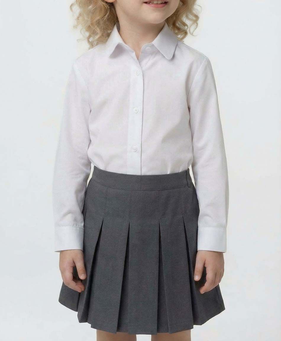 Camisa escolar blanca cl&aacute;sica