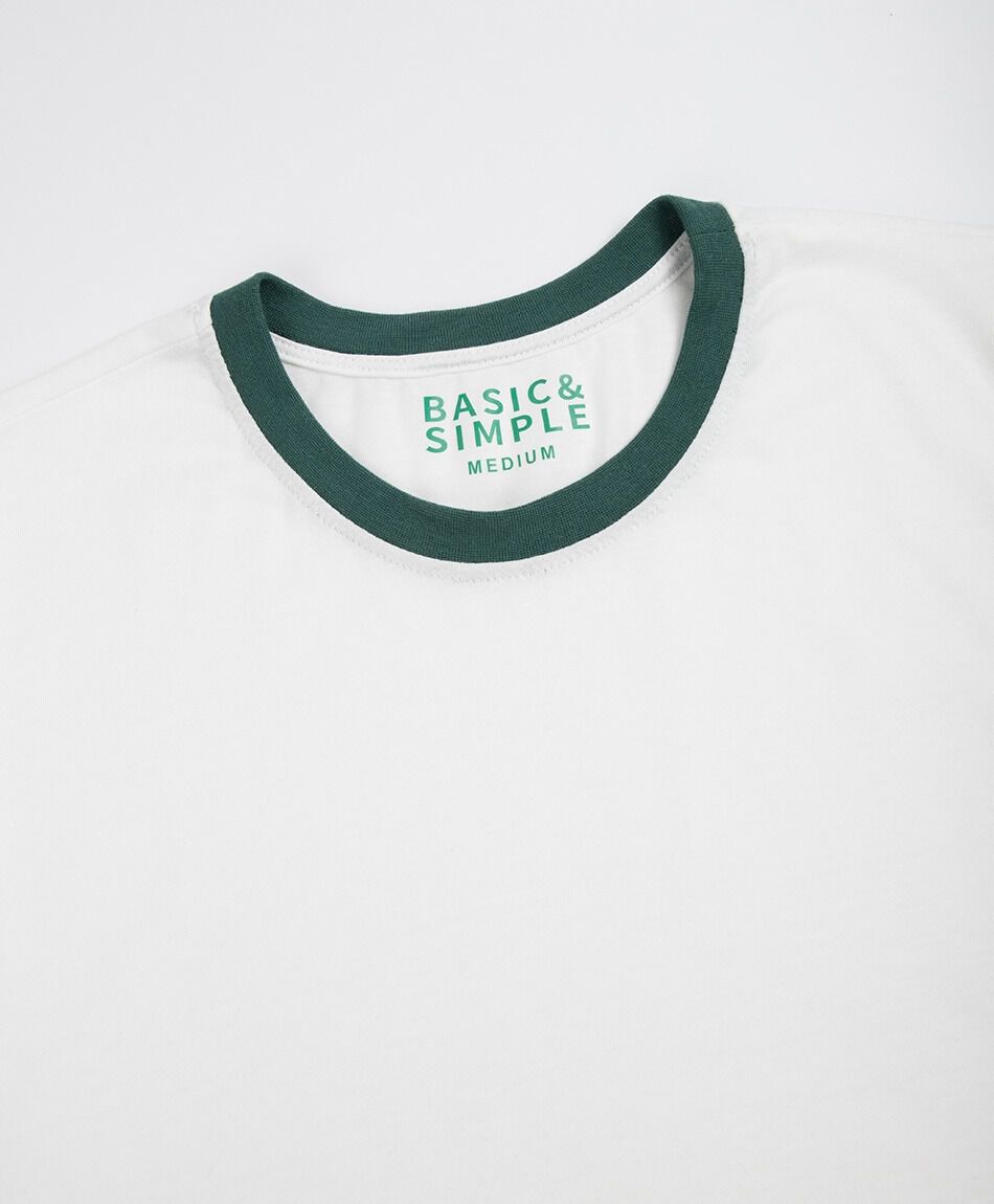 Remera hombre lineas mangas