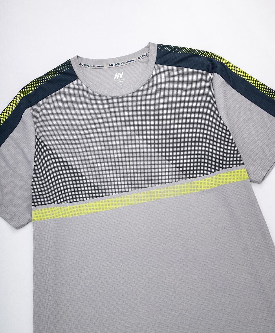 Remera deportiva hombre dise&ntilde;o mix