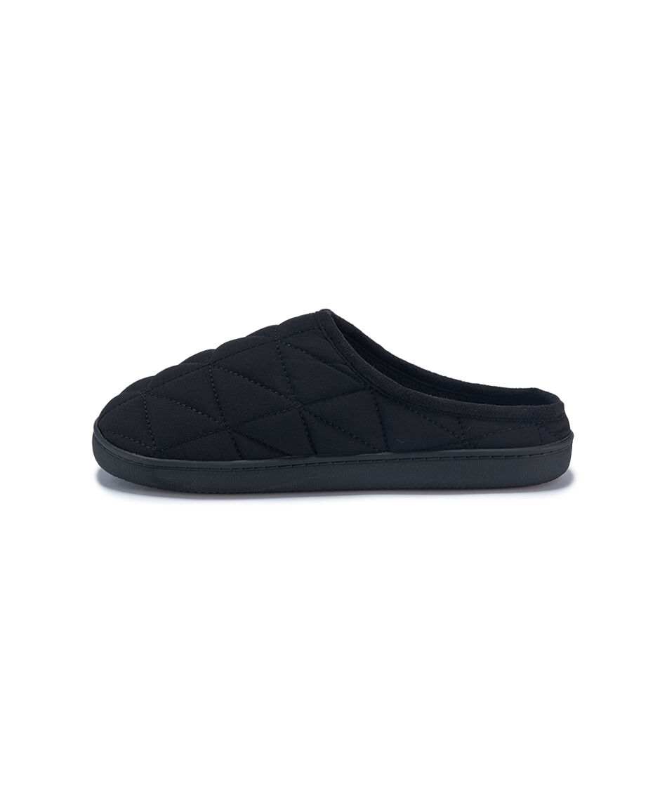 Pantufla hombre liviana negro