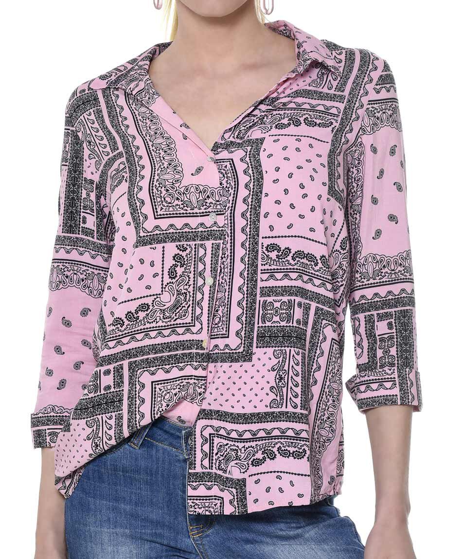 Blusa diseno estampado