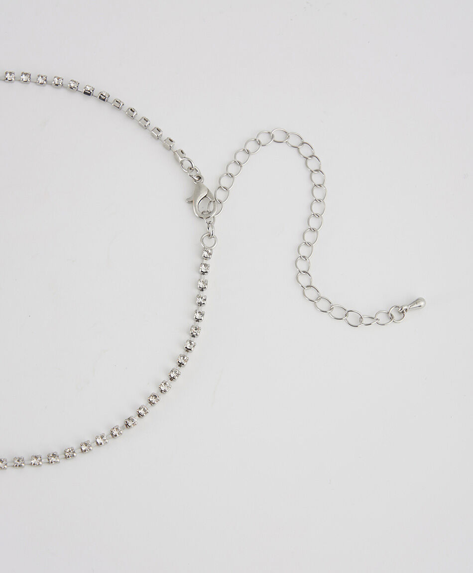 Set collar + aros mujer diamond