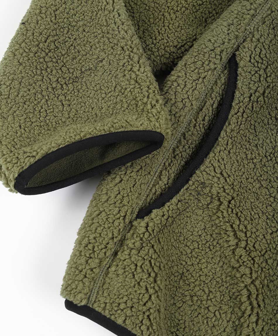 Campera hombre sin gorro verde