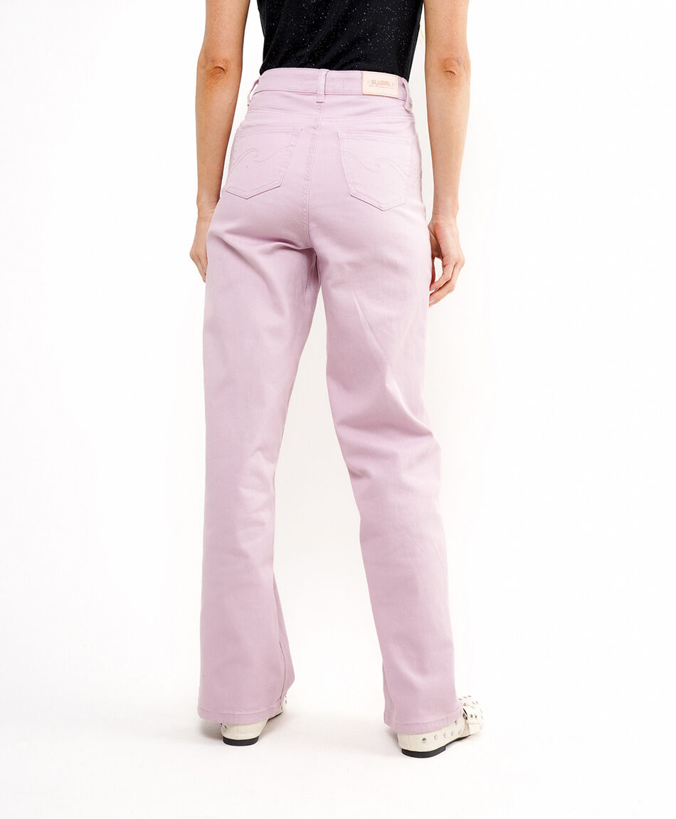 Jeans mujer pink basic