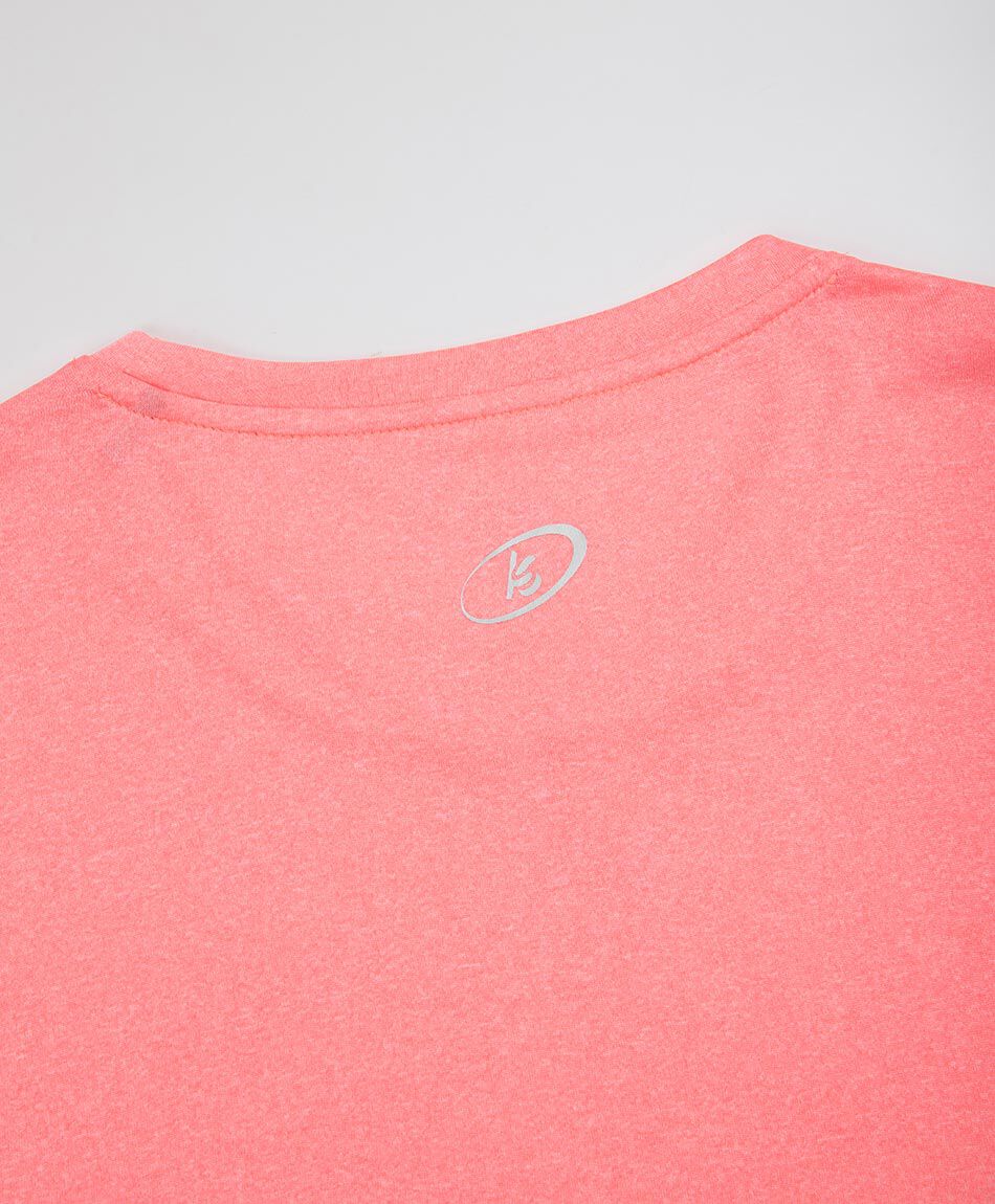 Remera deportiva mujer coral