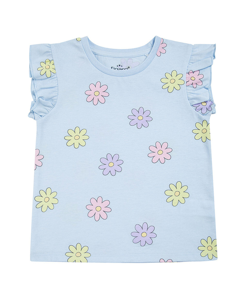 Remera beb&eacute; flores