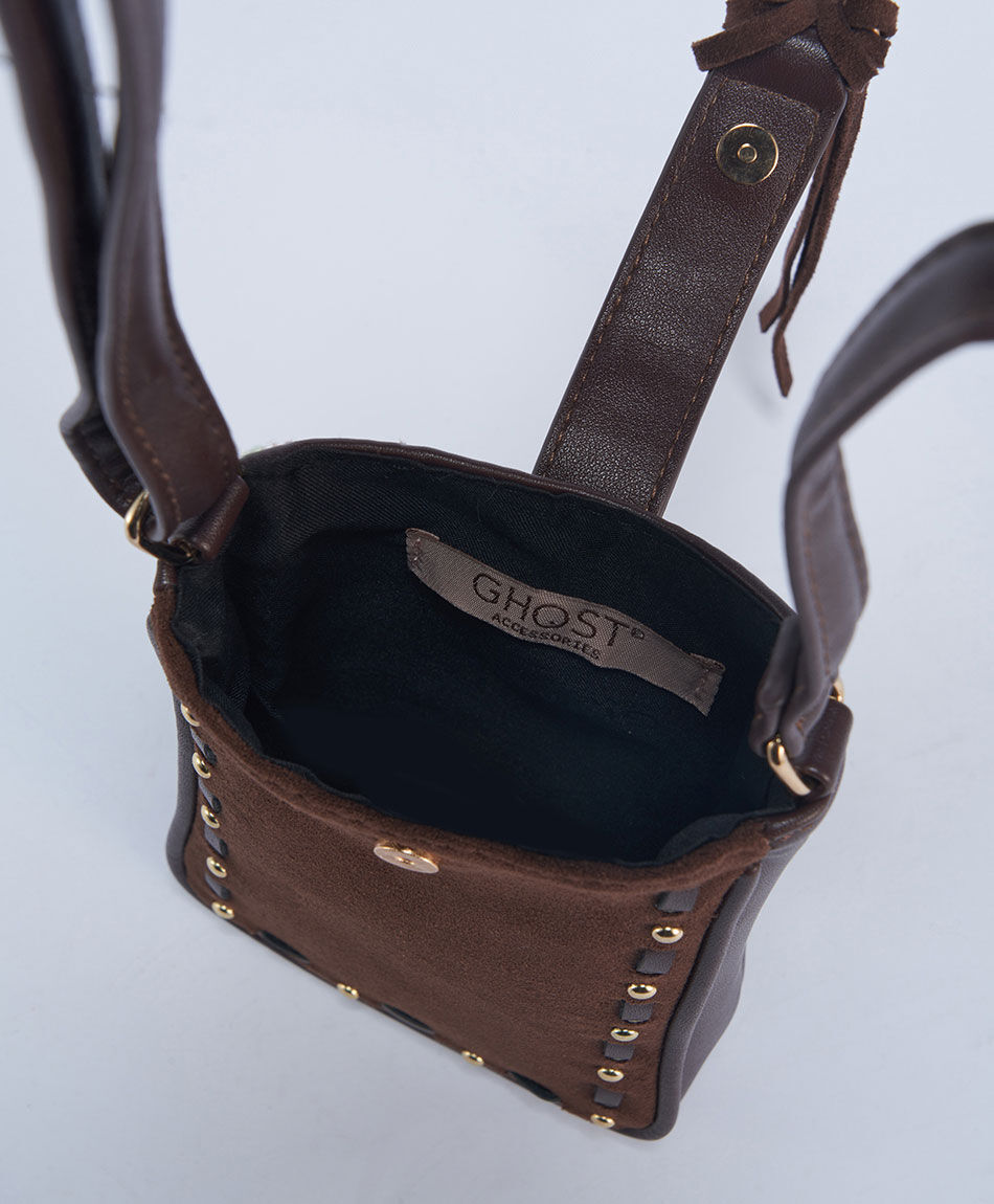 Billetera mujer portacelularbrown