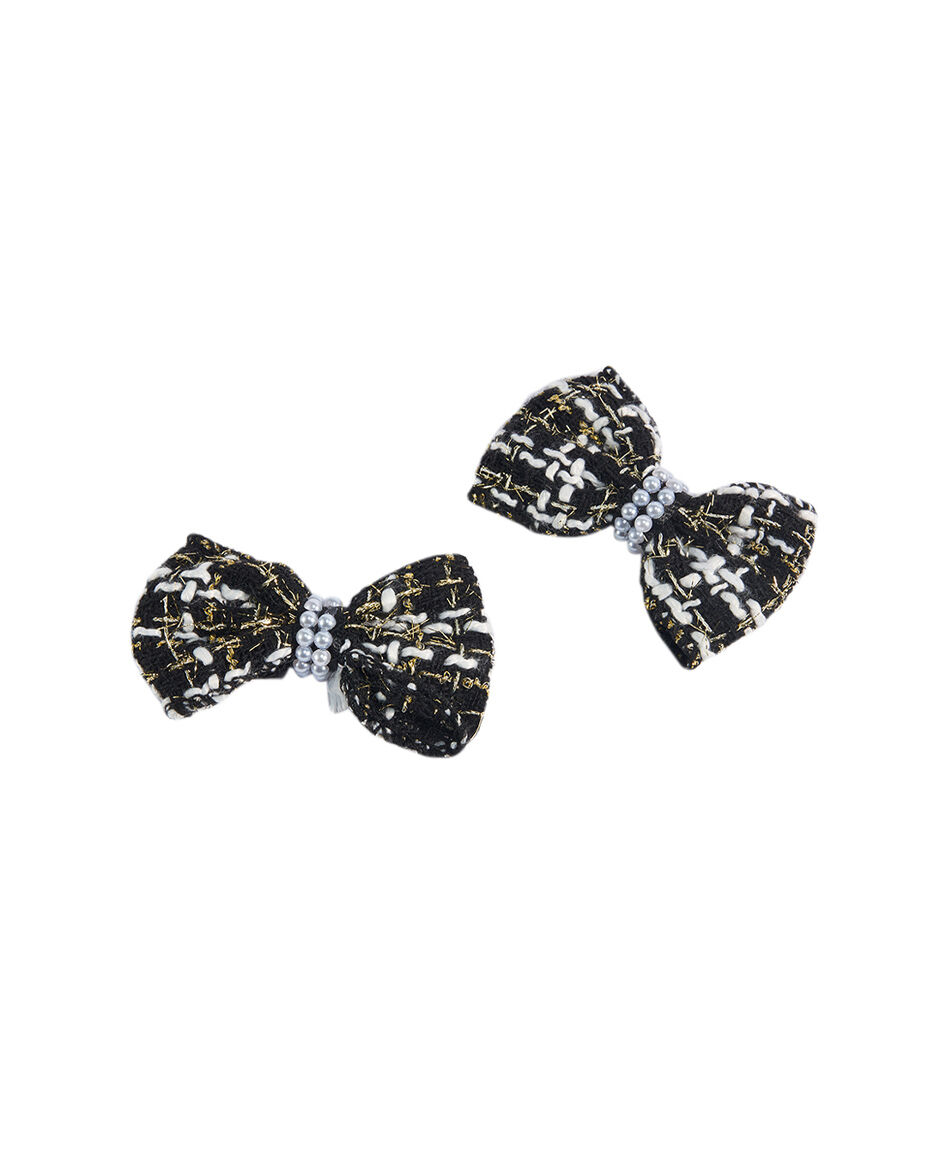 Set 2 pinches infantil perlas