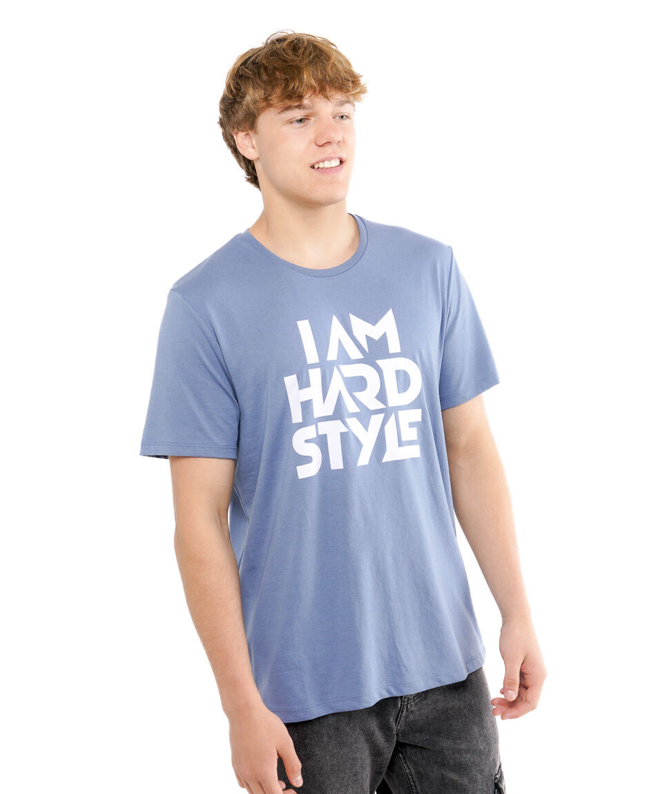 Remera hombre hard style