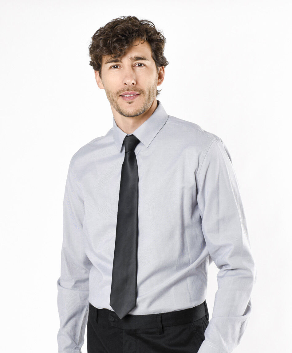 Corbata hombre negra