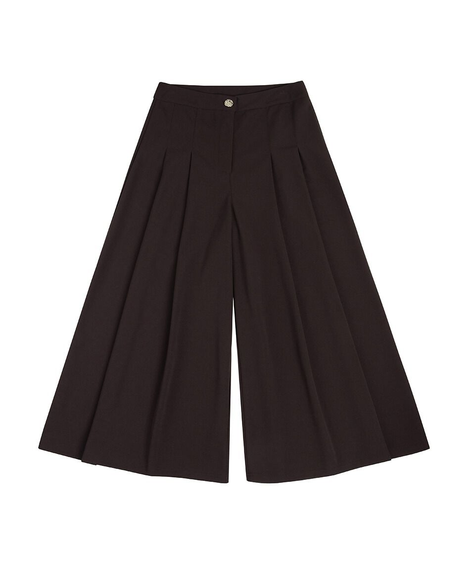 Pantal&oacute;n mujer super wide pliegues