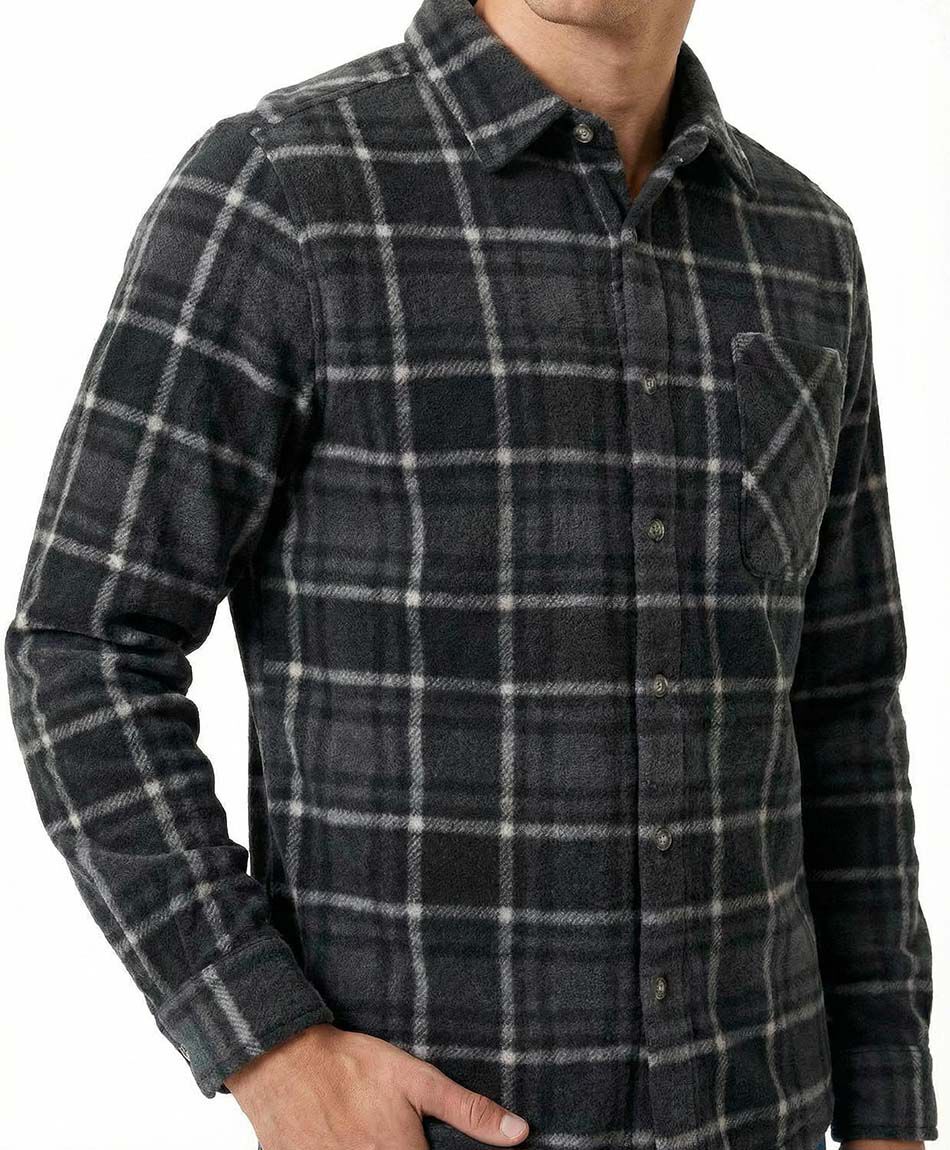 Campera hombre le&ntilde;adora negro