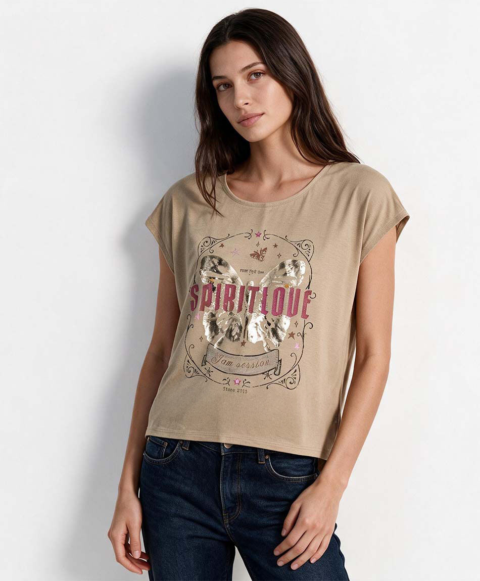 Remera mujer rock