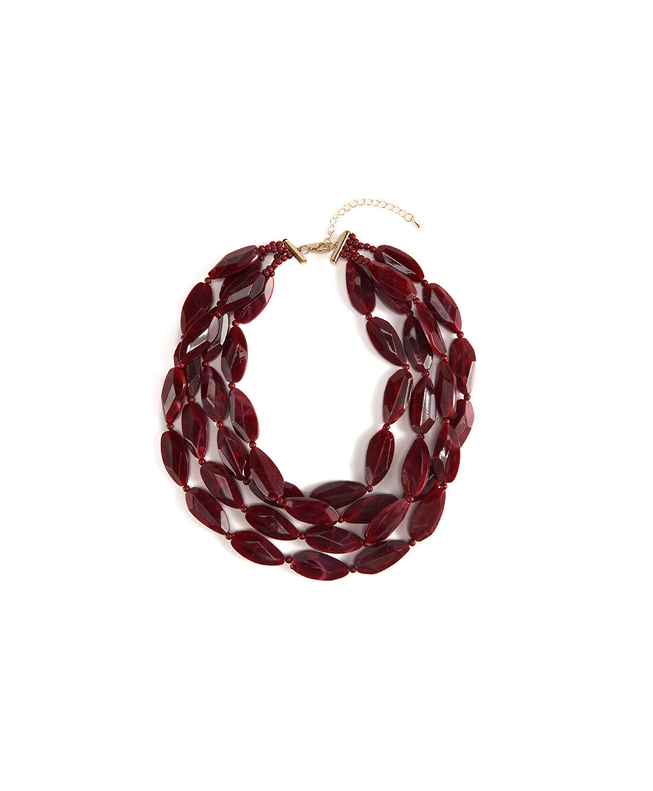 Collar mujer piedras grandes