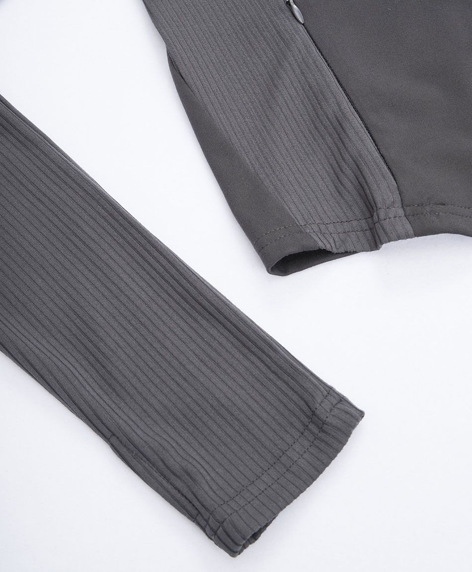 Buzo deportivo mujer dise&ntilde;o texturizado