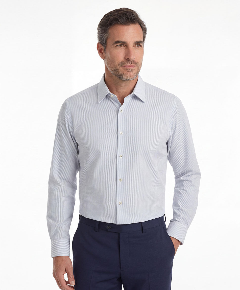 Camisa hombre l&iacute;neas finas