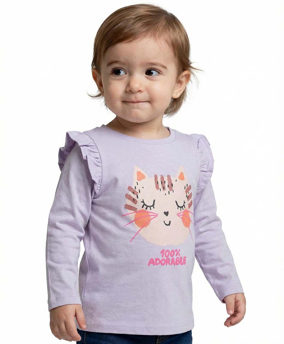Remera beb&eacute; estampado adorable