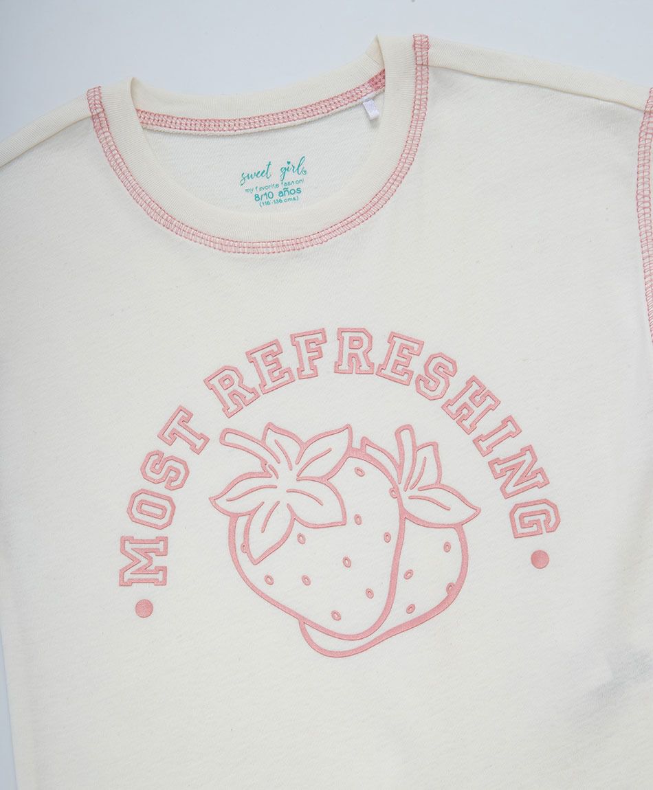 Remera ni&ntilde;a refreshing
