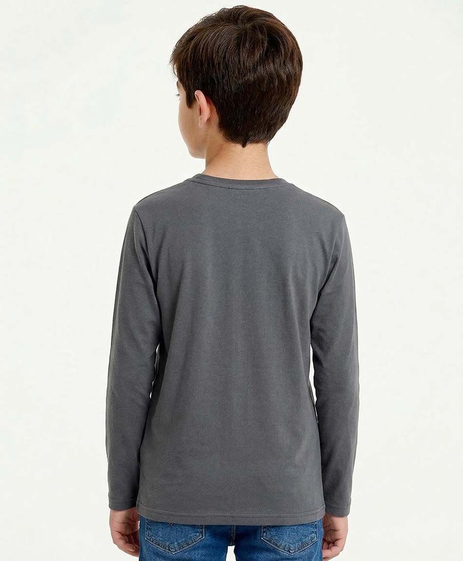 Remera ni&ntilde;o estampado esqueleto