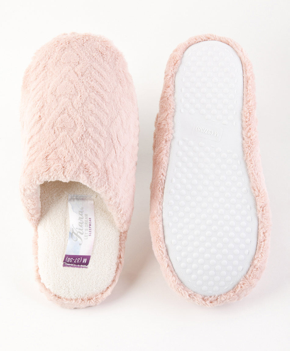Pantufla mujer jacquard - TRICOT
