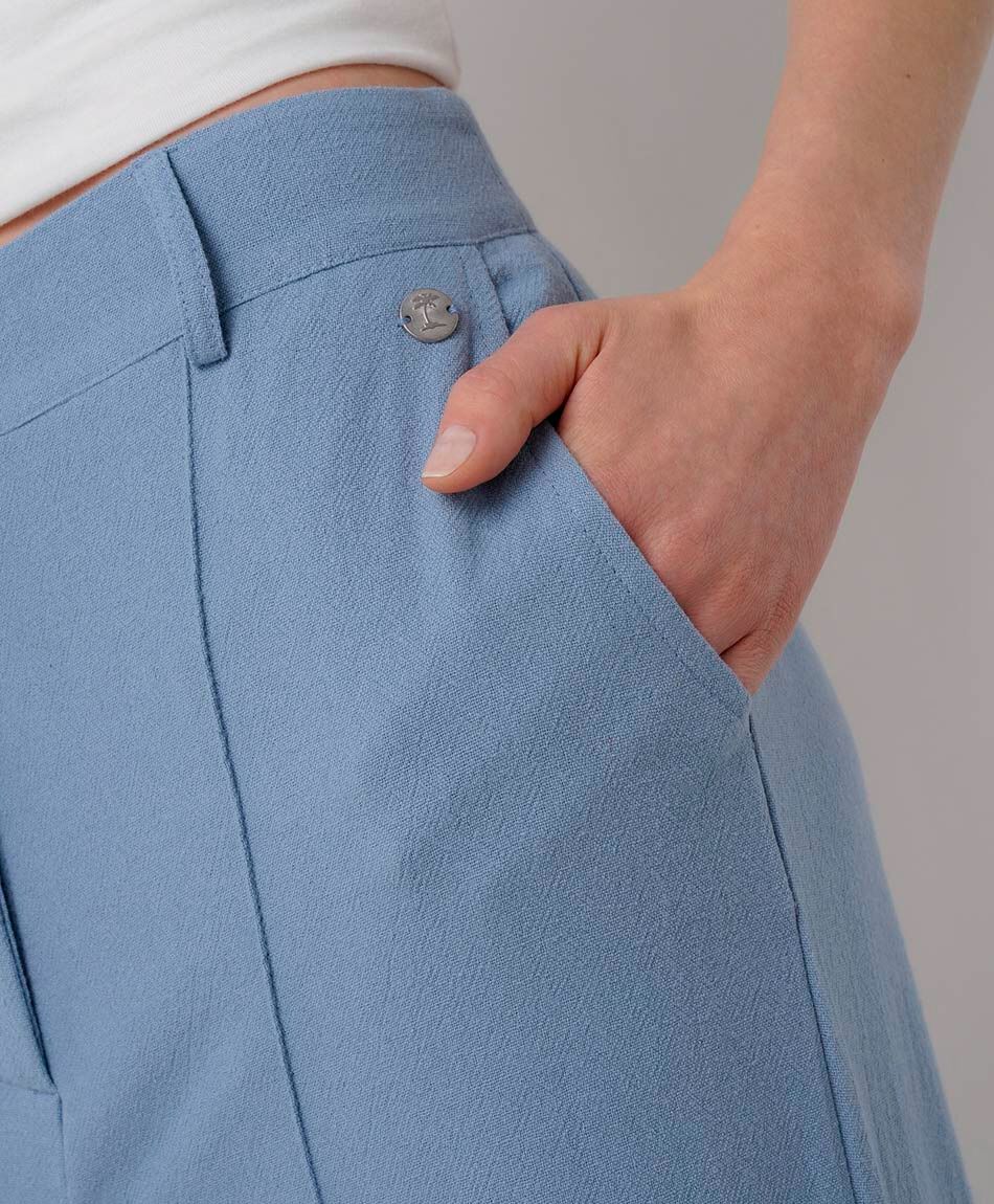 Pantal&oacute;n mujer lino