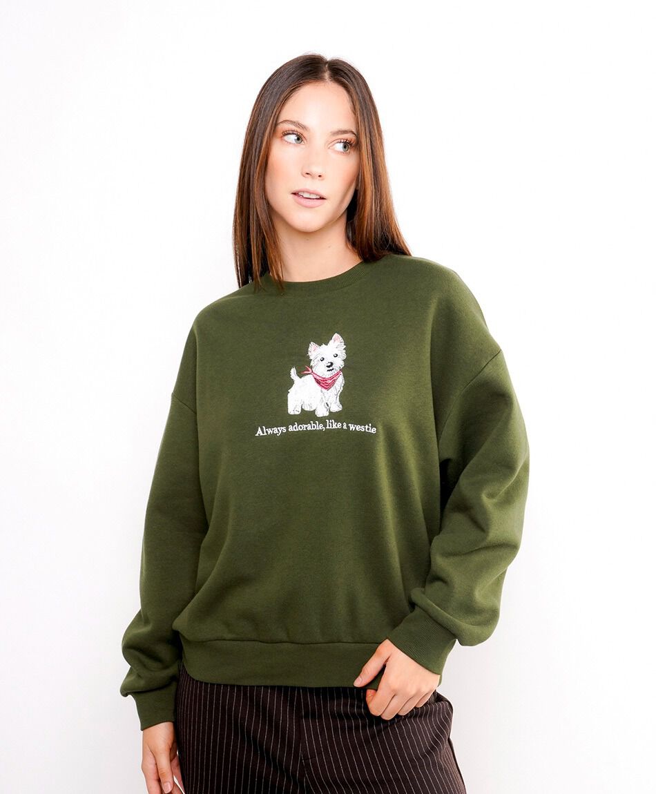 Buzo mujer yorkshire green