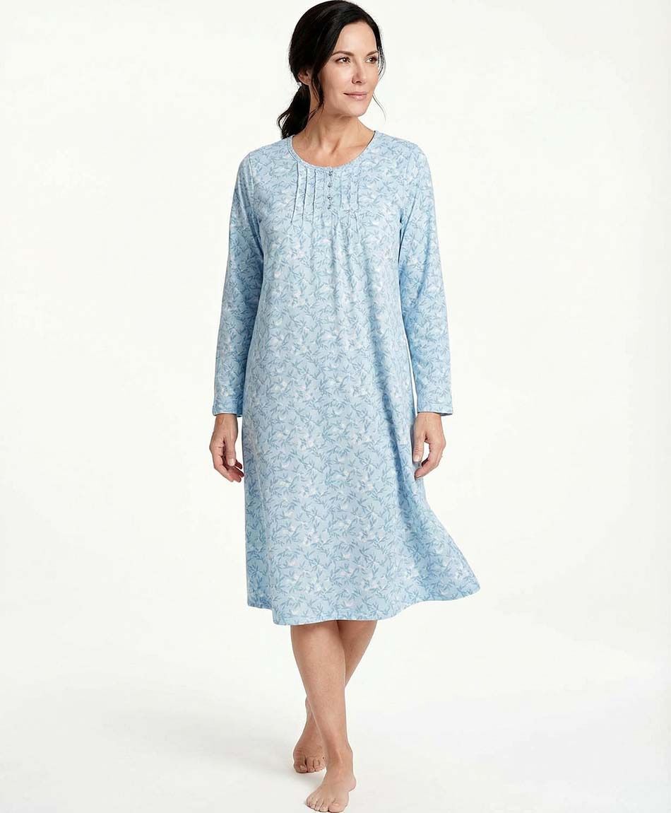 Camis&oacute;n de dormir mujer floreada