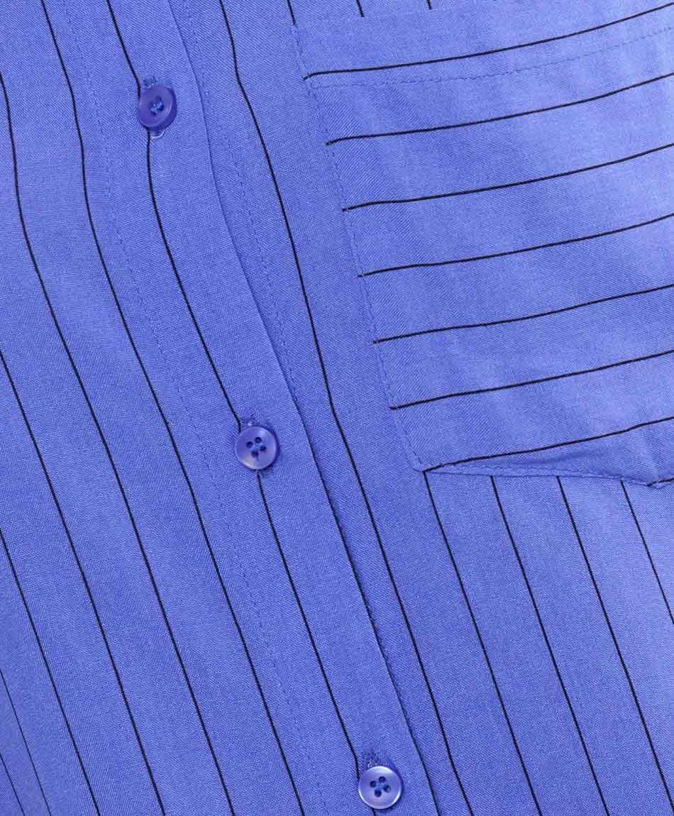 Camisa mujer casual blue