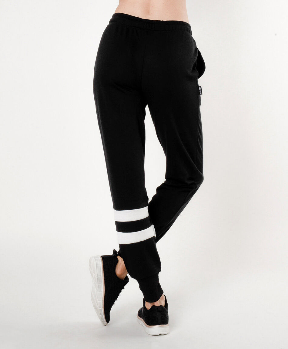 Pantal&oacute;n deportivo mujer franjas skinny fit