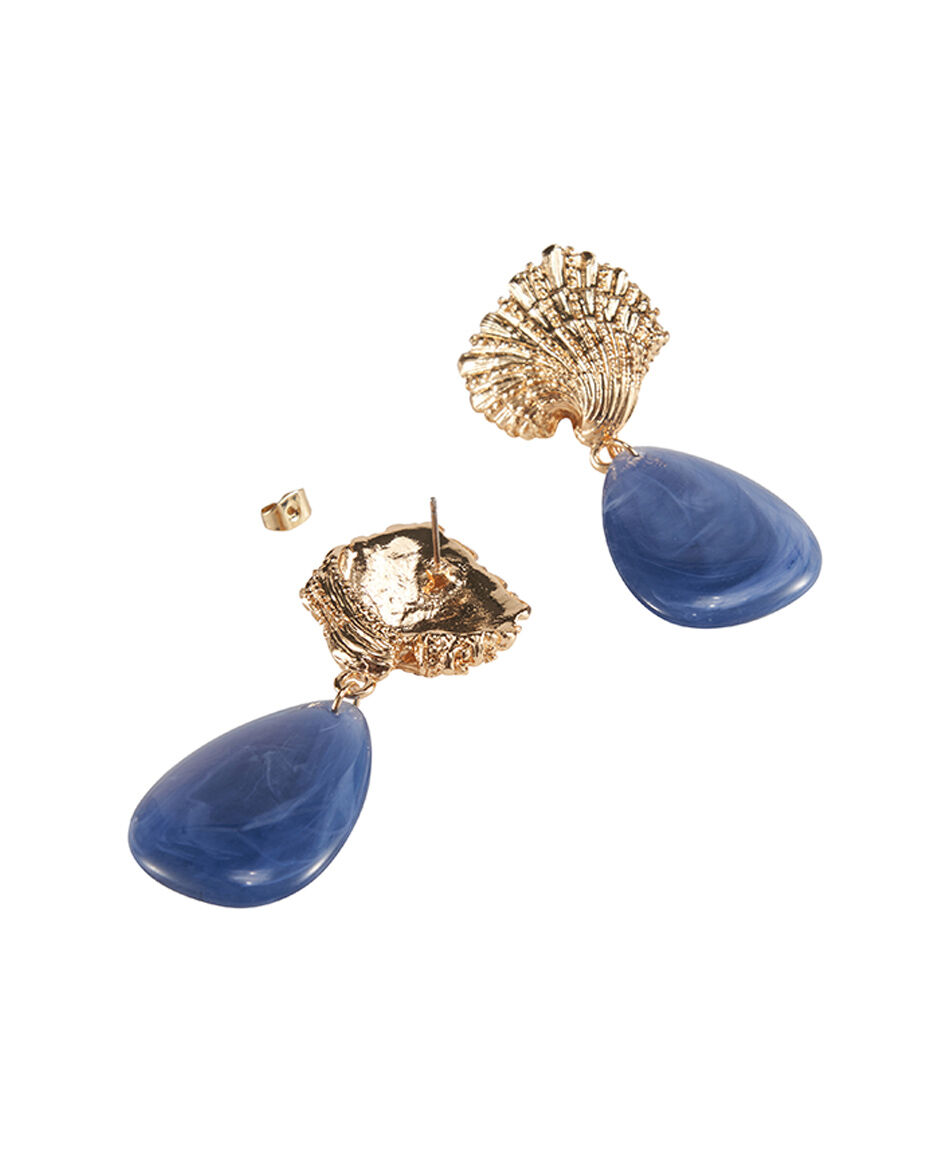 Aros mujer mar gota