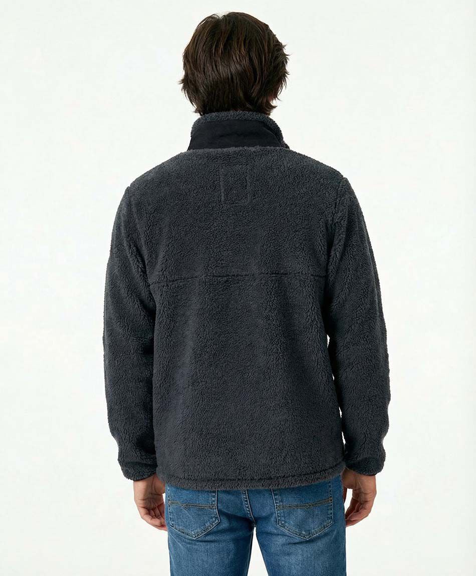 Campera hombre mix sherpa