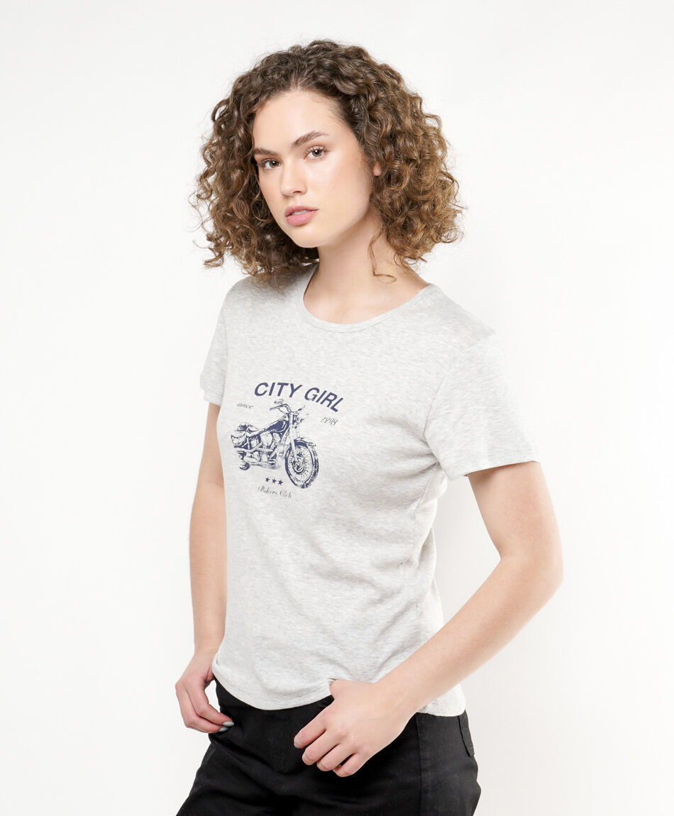Remera mujer moto