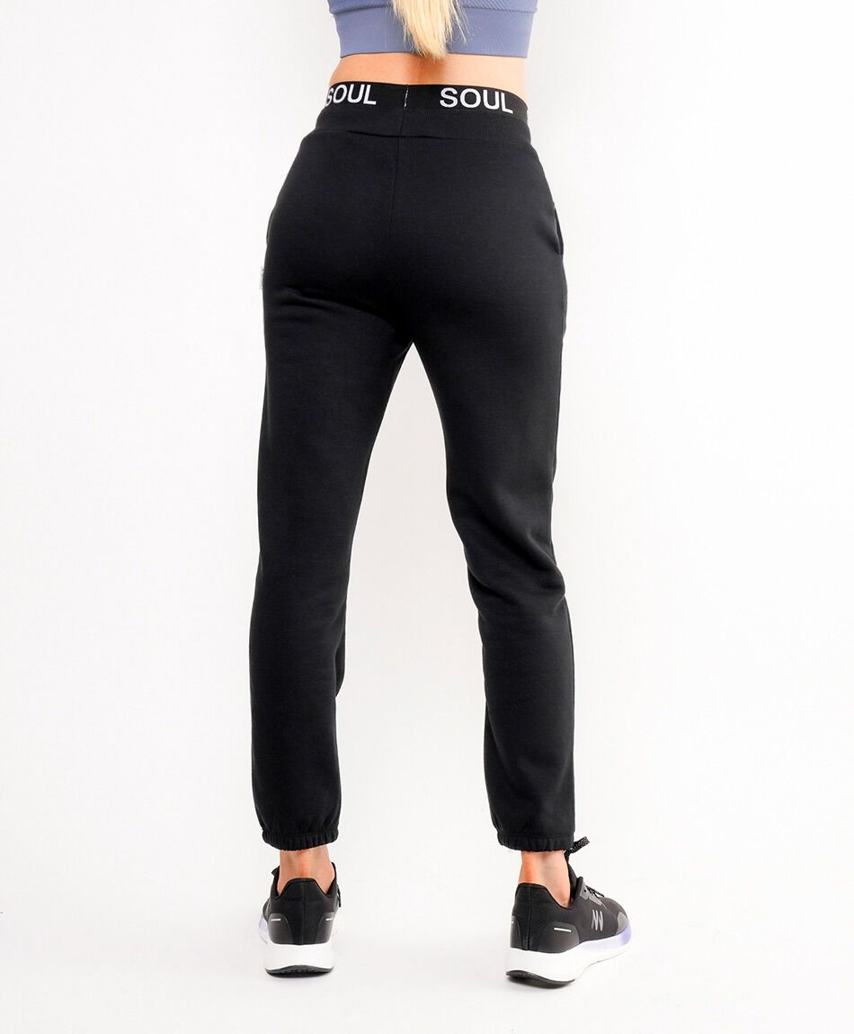 Pantal&oacute;n deportiva mujer  jogger black